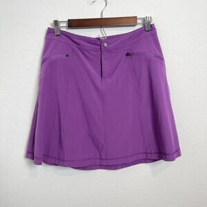 Title Nine Women’s Purple Athletic Skort Size 2 Built-In Shorts Performance